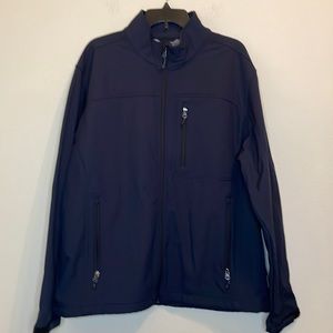 Free Country Navy Blue Mid Weight Jacket Size XL